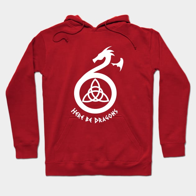 Here be dragons Hoodie by emma17